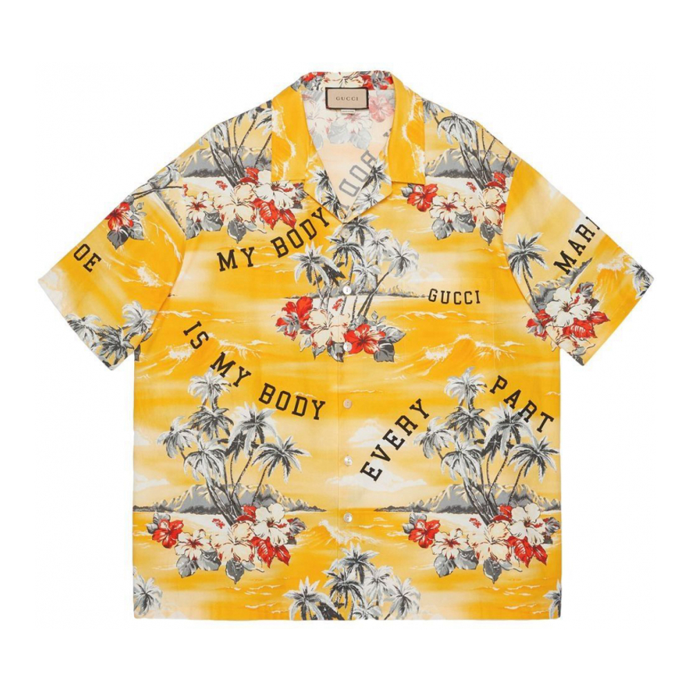 Men's 'Landscape' Short sleeve shirt