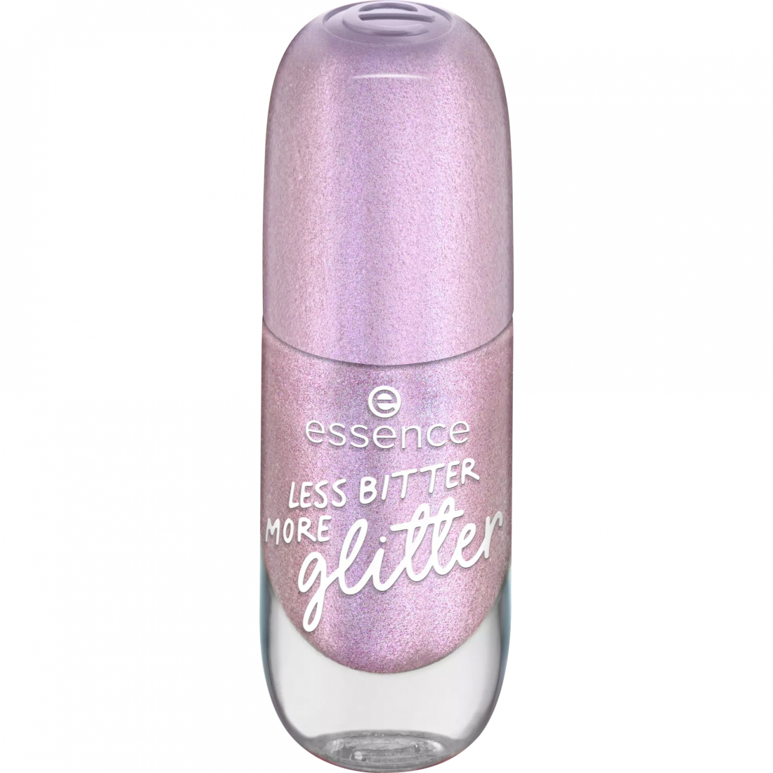 Gel-Nagellack - 58 Less Bitter More Glitter 8 ml