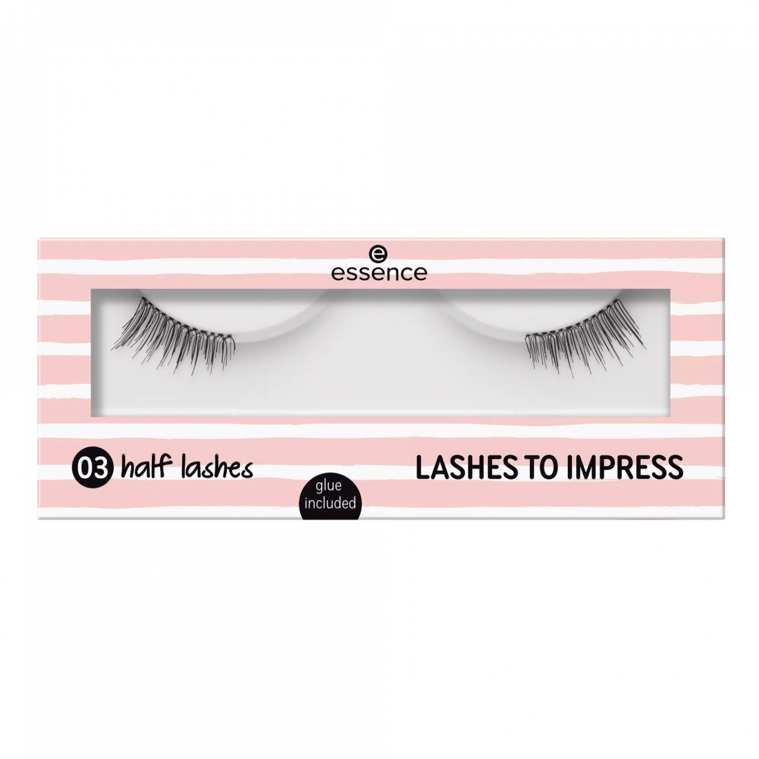 Faux cils 'Lashes To Impress' - 03 Half Lashes