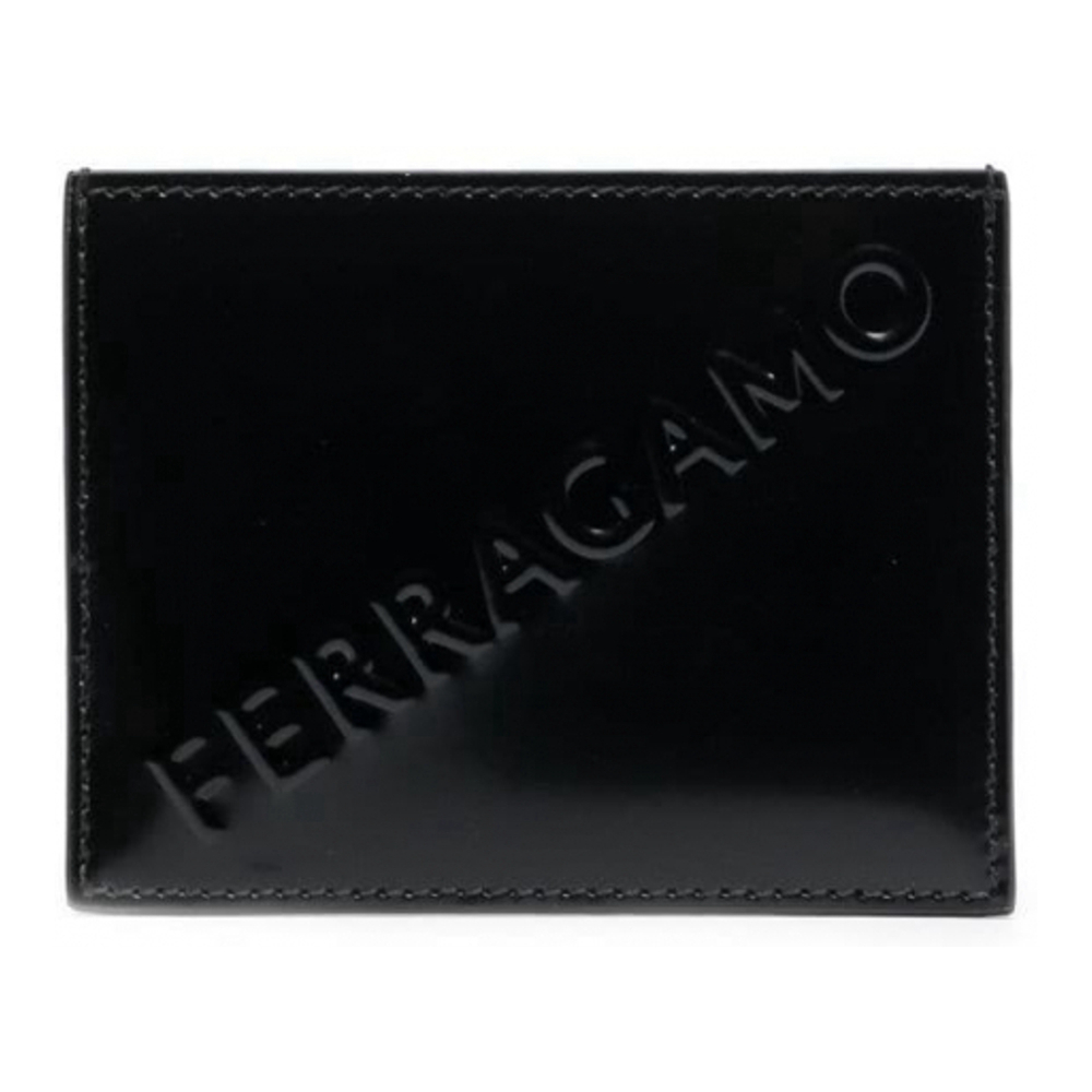 Portefeuille 'Logo-Embossed' pour Hommes