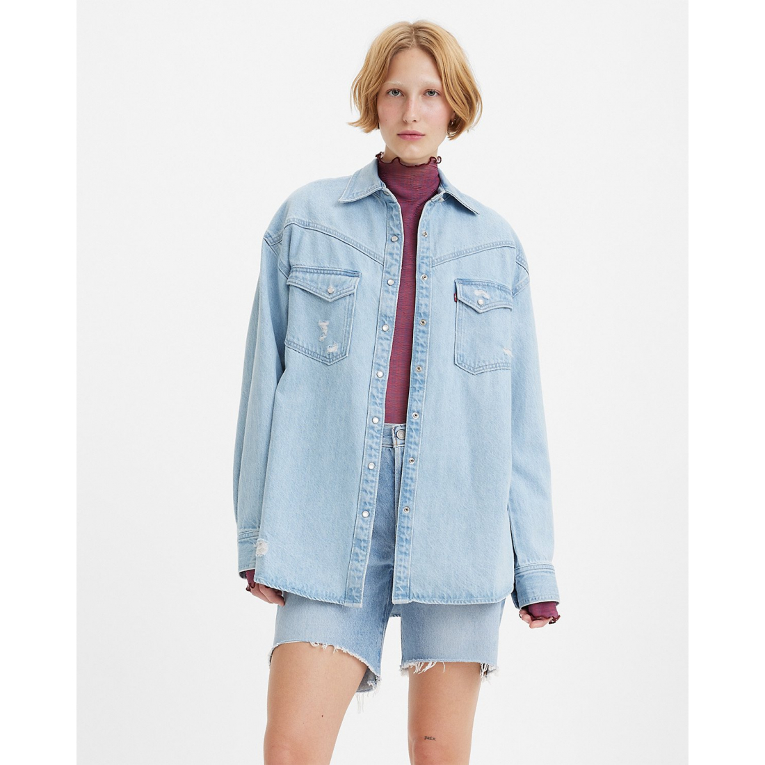 Chemise en Jean 'Dorsey XL' pour Femmes