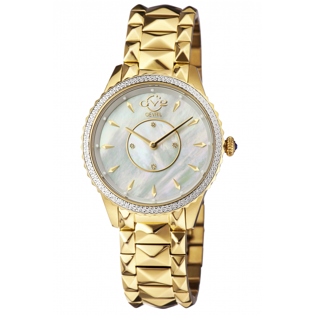 Women's Siena MOP Dial Stainless Steel Watch