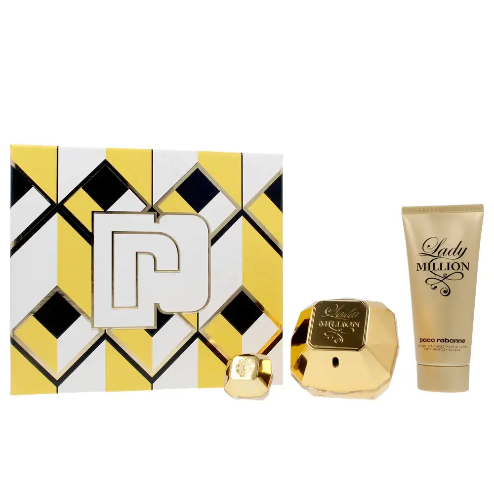 'Lady Million' Perfume Set - 3 Pieces