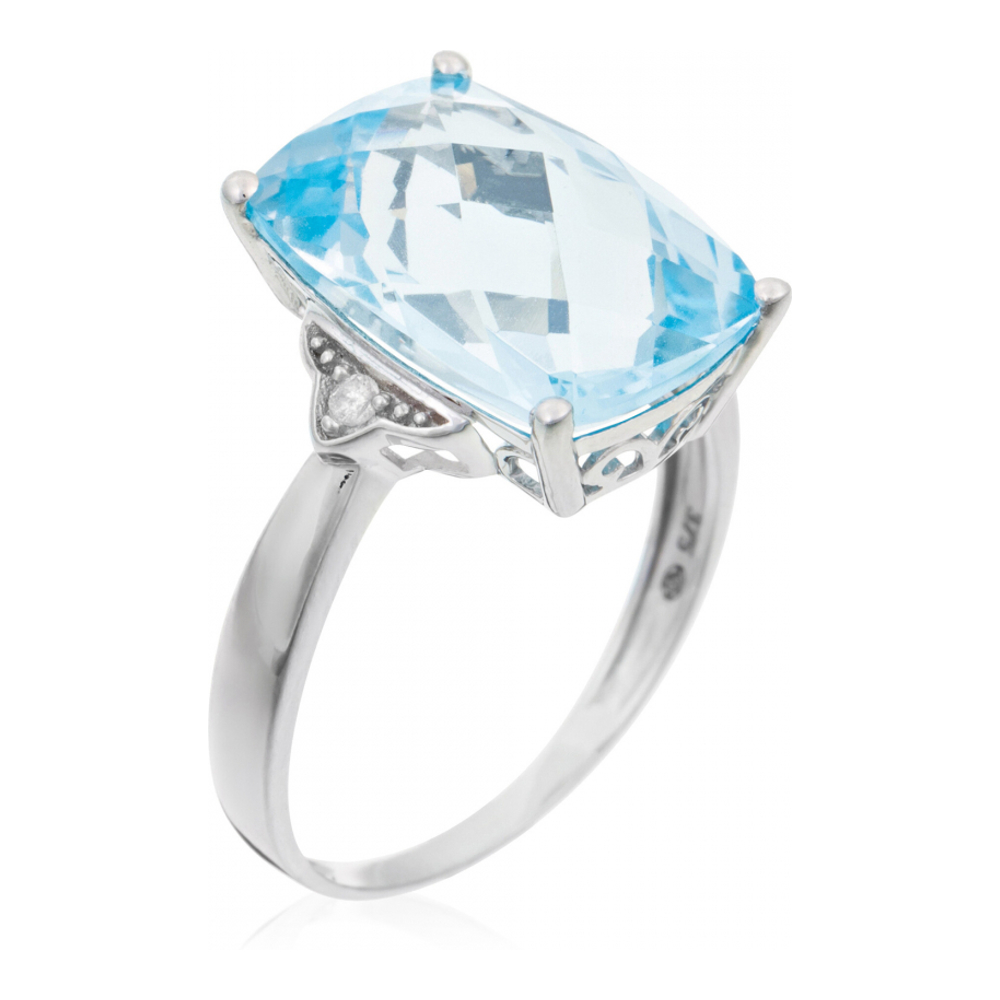 Women's 'Blue Hilll' Ring