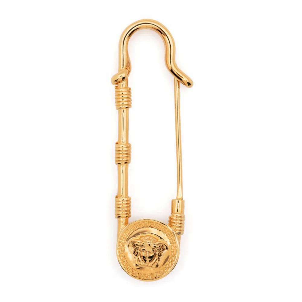 Women's 'Medusa Safety Pin' Brooch