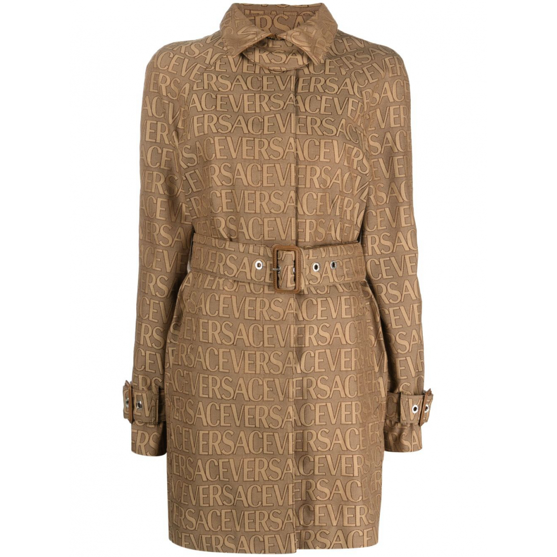 Women's 'Allover Logo' Trench Coat