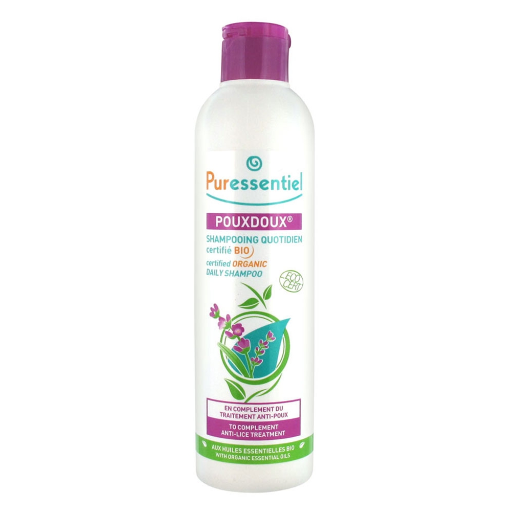 Puressentiel - Shampooing quotidien Bio Pouxdoux - 200 ml