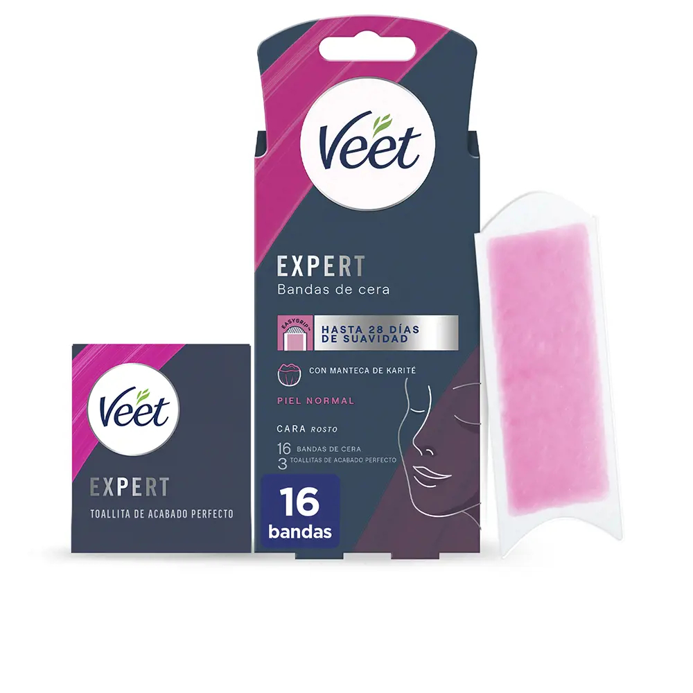 'Expert' Face Wax Strips - 16 Pieces