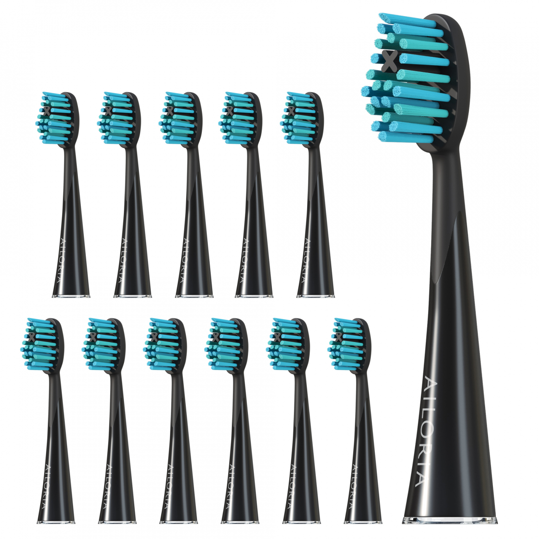 Set de tête de brosse à dents 'Shine Bright Extra Clean' - 12 Pièces