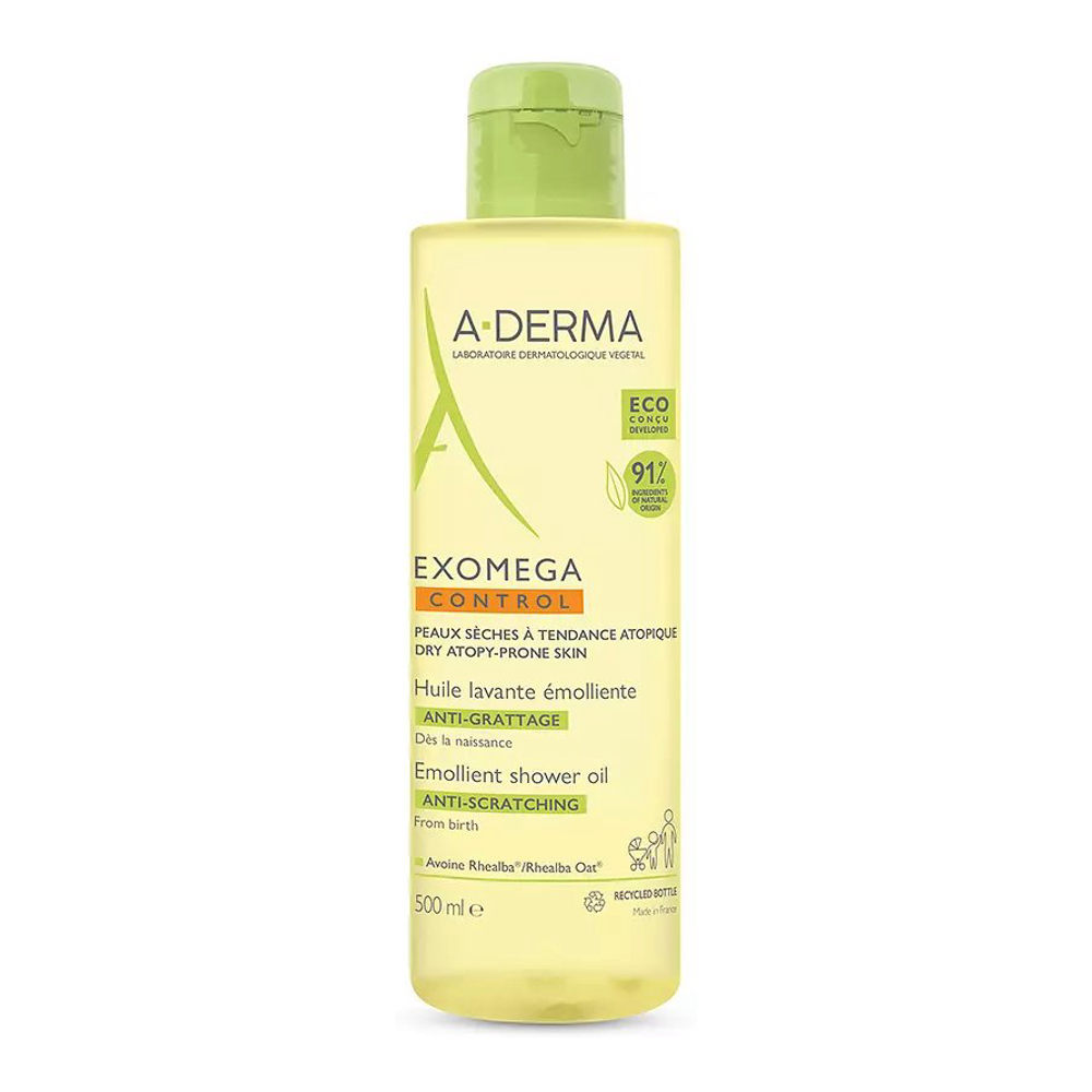 'Exomega Control Emollient Anti-Scratching' Shower Oil - 500 ml