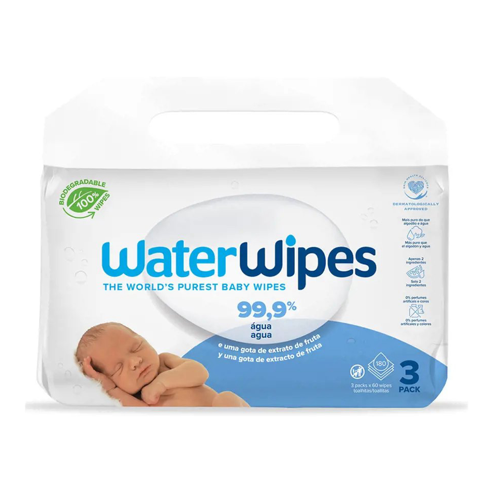 '99.9% Bio' Baby wipes - 180 Pieces