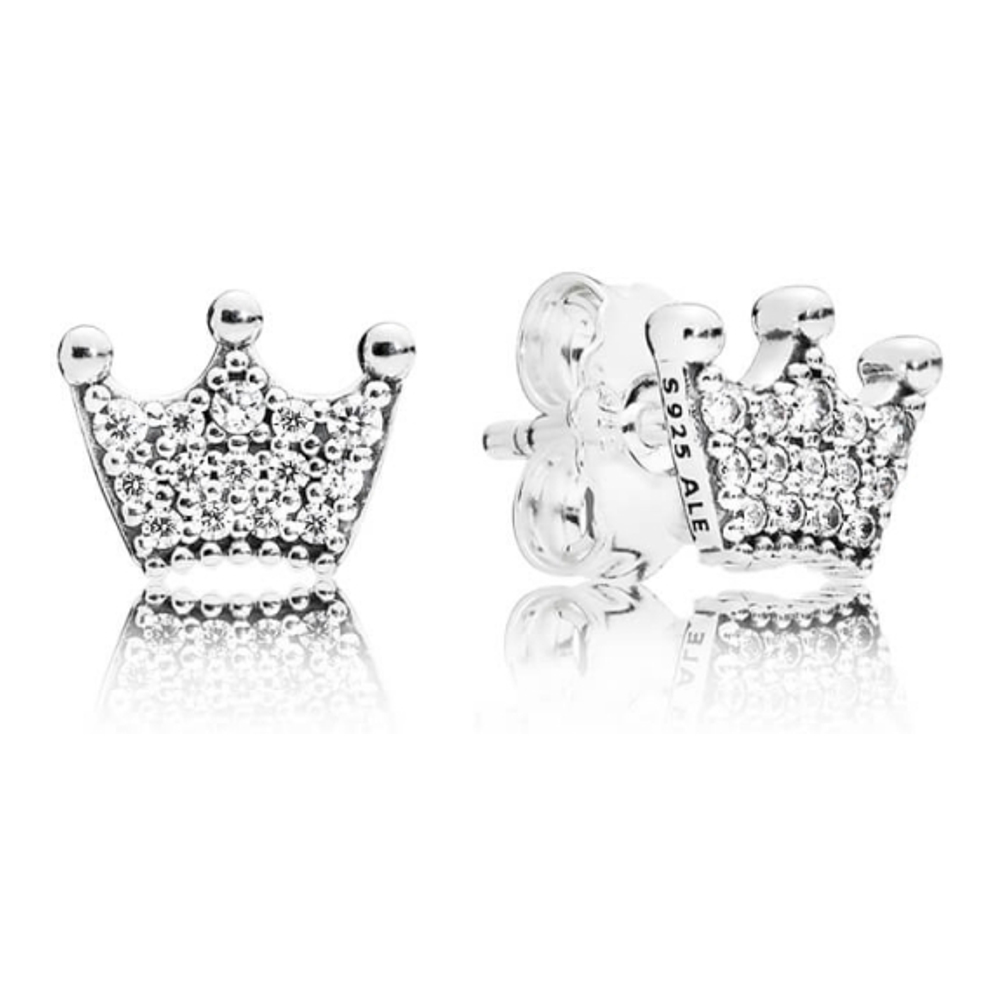 'Crown Stud' Ohrringe für Damen