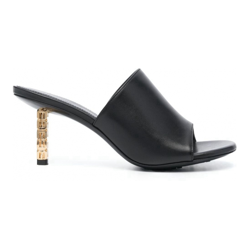 Women's 'G-Cube' High Heel Mules