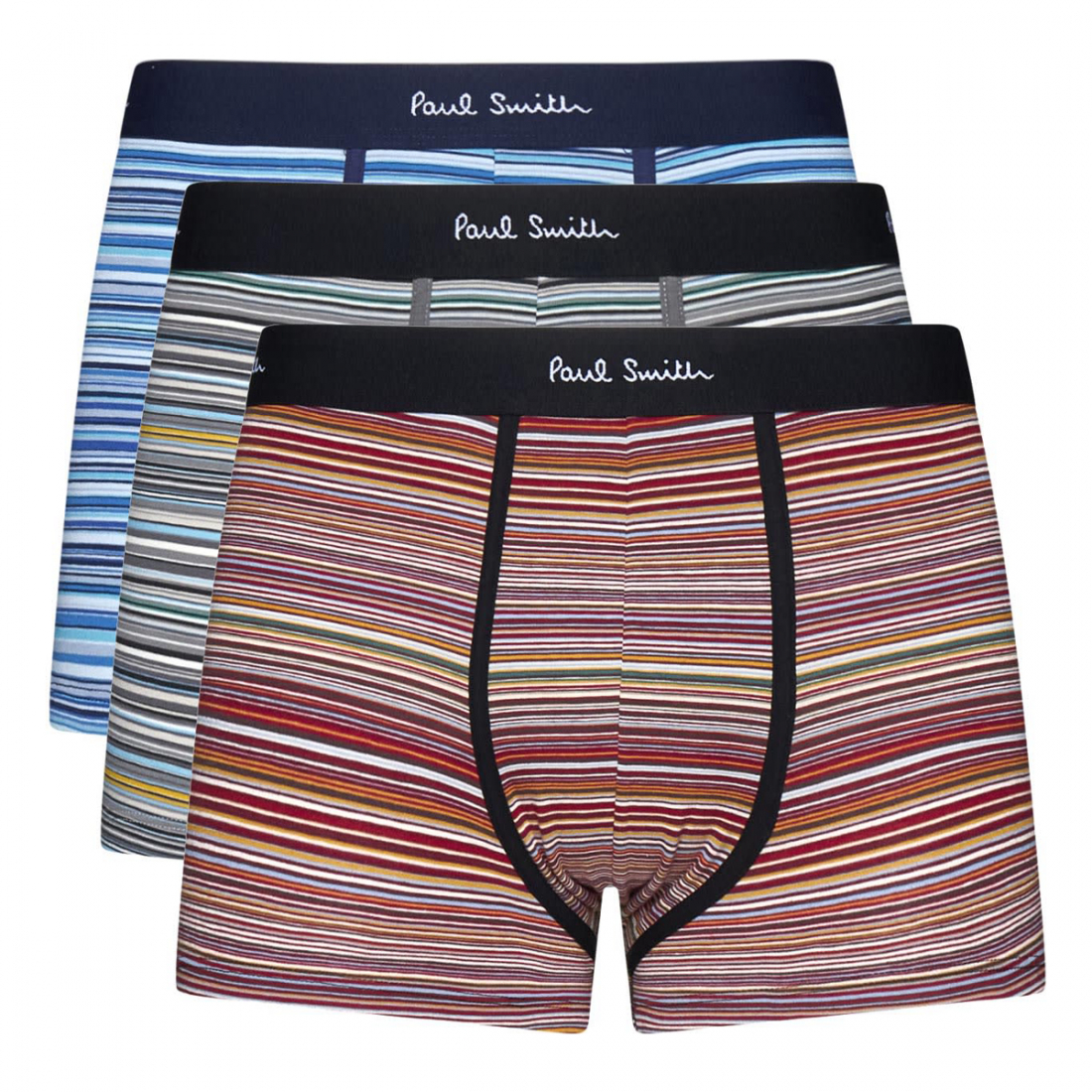 Men's 'Logo' Boxer Briefs - 3 Pieces