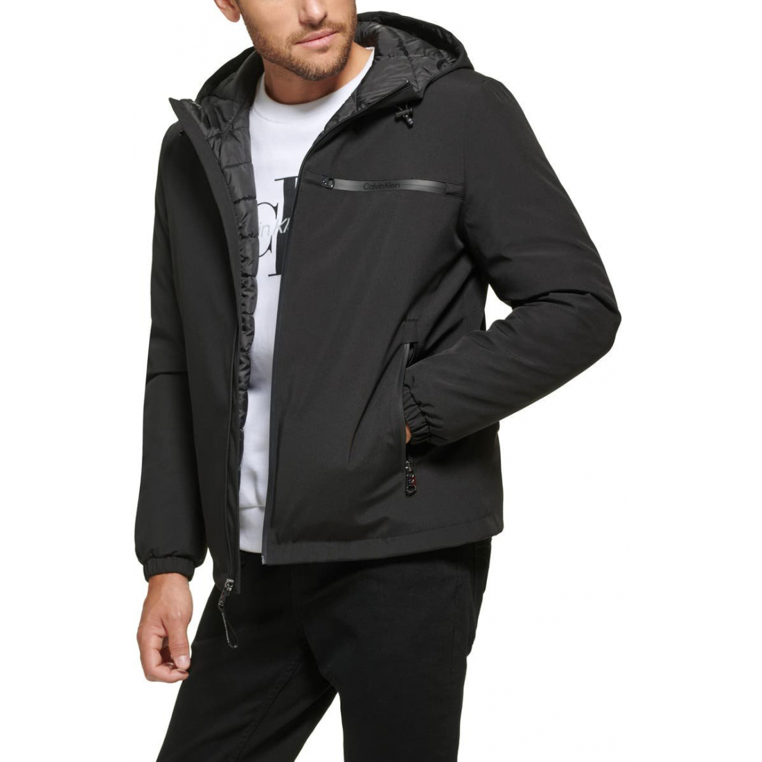 'Water Resistant Hooded' Jacke für Herren