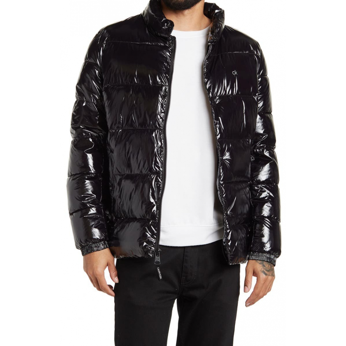 Men's 'Snap Front' Puffer Jacket