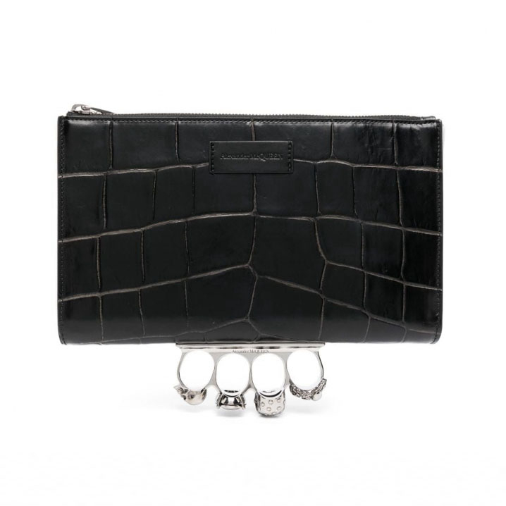 'Four Ring' Clutch für Herren