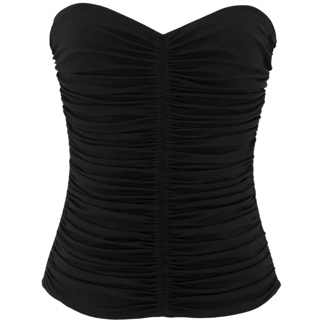 'Ruched Strapless' Ärmelloses Top für Damen