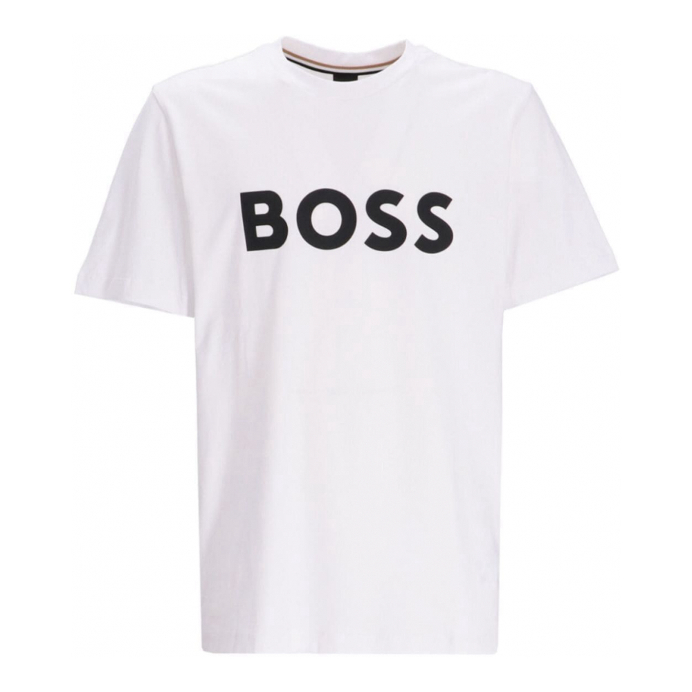 'Logo' T-Shirt für Herren