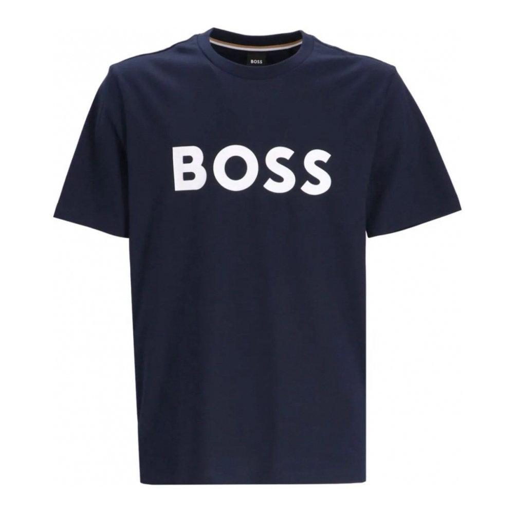 'Logo' T-Shirt für Herren