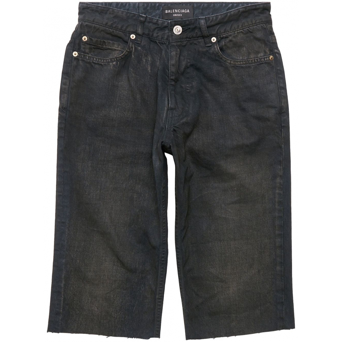 Short en jean 'Frayed Edge' pour Hommes