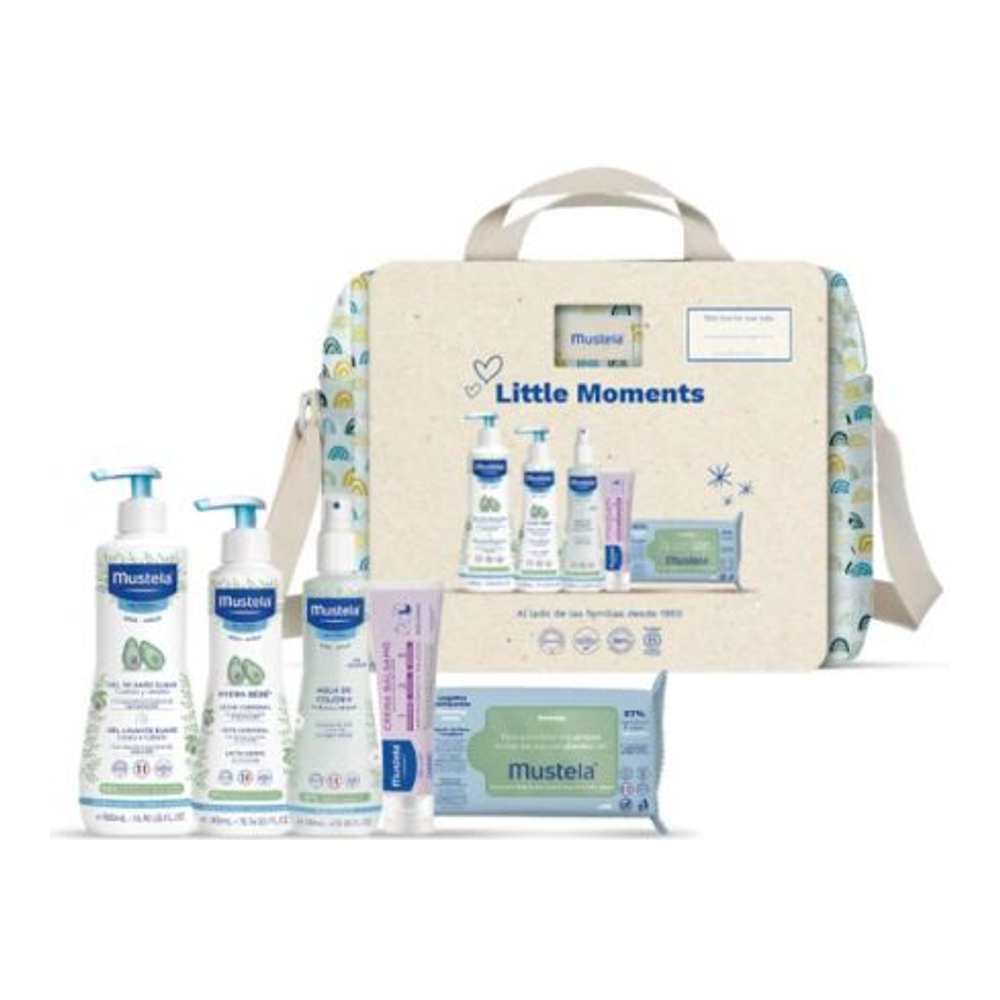 Set de soins pour bébé 'Little Moments Rainbow' - 6 Pièces