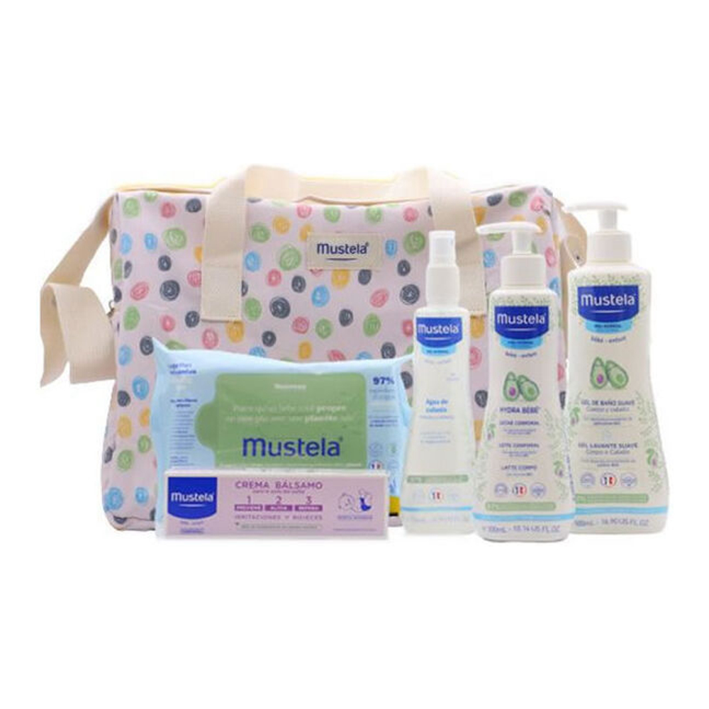 'Little Moments Polka Dot' Baby Care Set - 6 Pieces