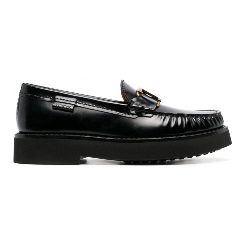 Women's 'Logo-Plaque' Loafers