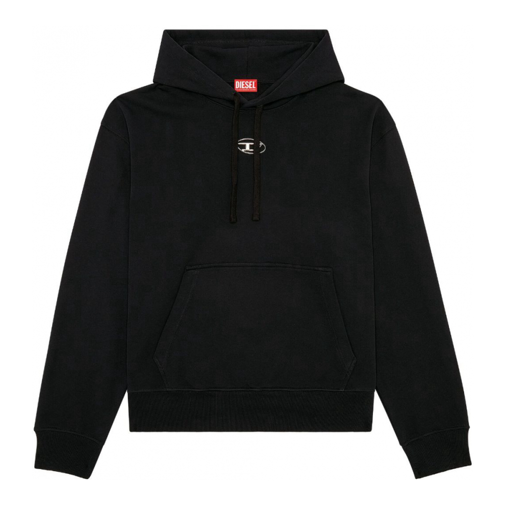 Men's 'Logo-Plaque' Hoodie