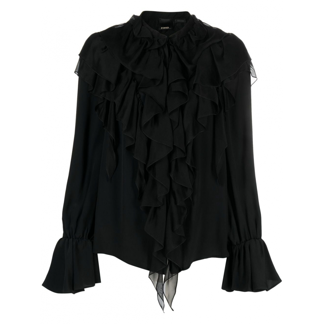 Women's 'Ruffled' Long Sleeve Blouse