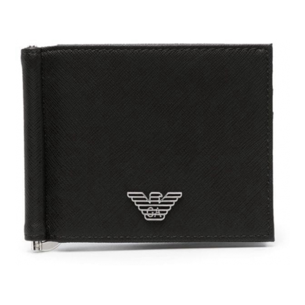 Portefeuille 'Logo-Plaque Bifold' pour Hommes