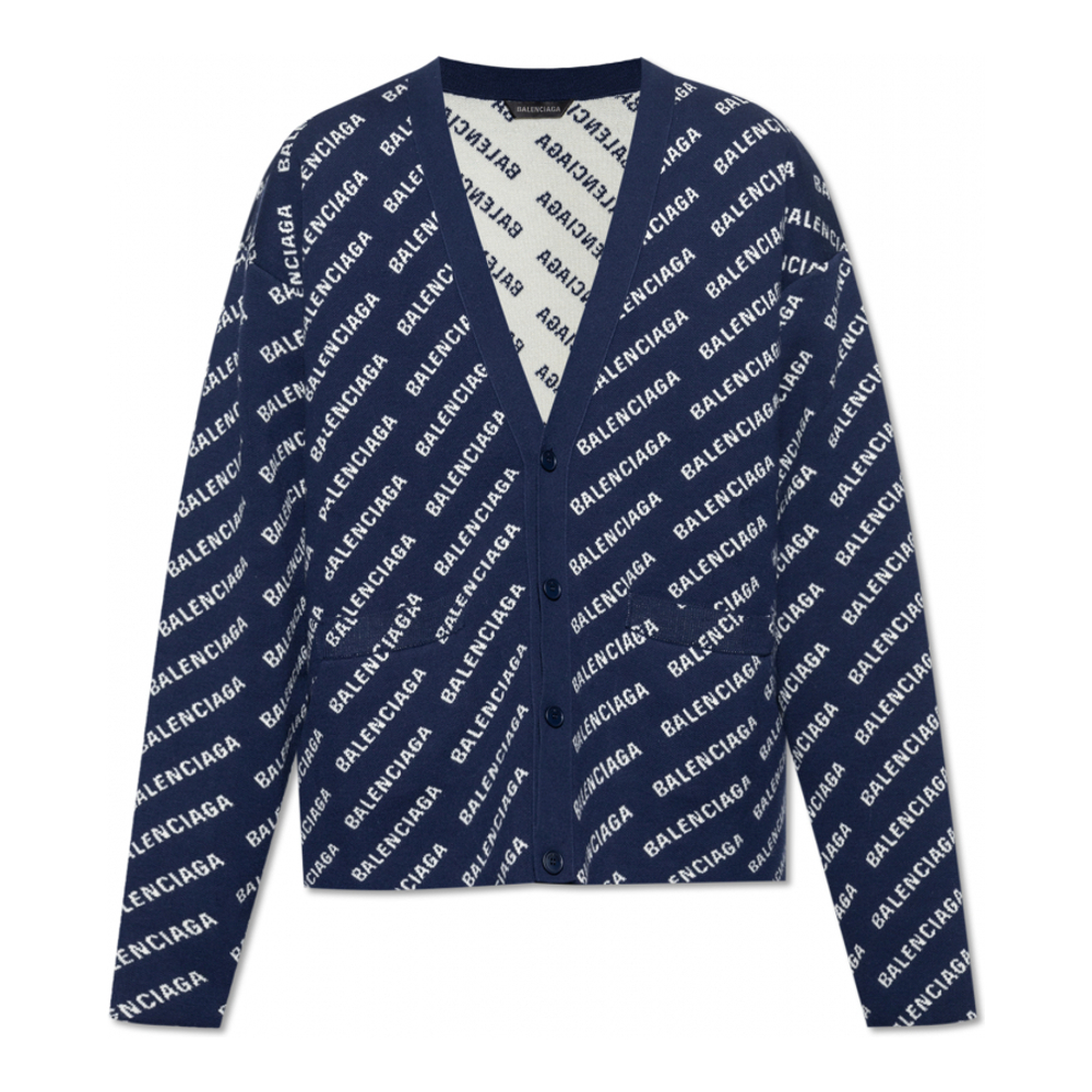 Cardigan 'All Over Logo' pour Hommes