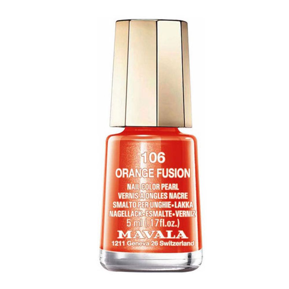 'Mini Color' Nagellack - 106 Orange Fusion 5 ml