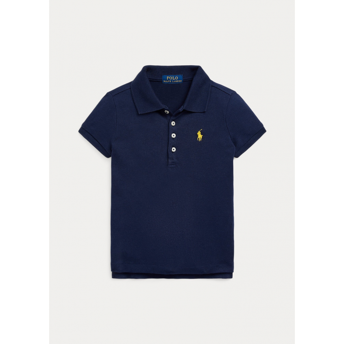 Toddler & Little Girl's 'Stretch' Polo Shirt