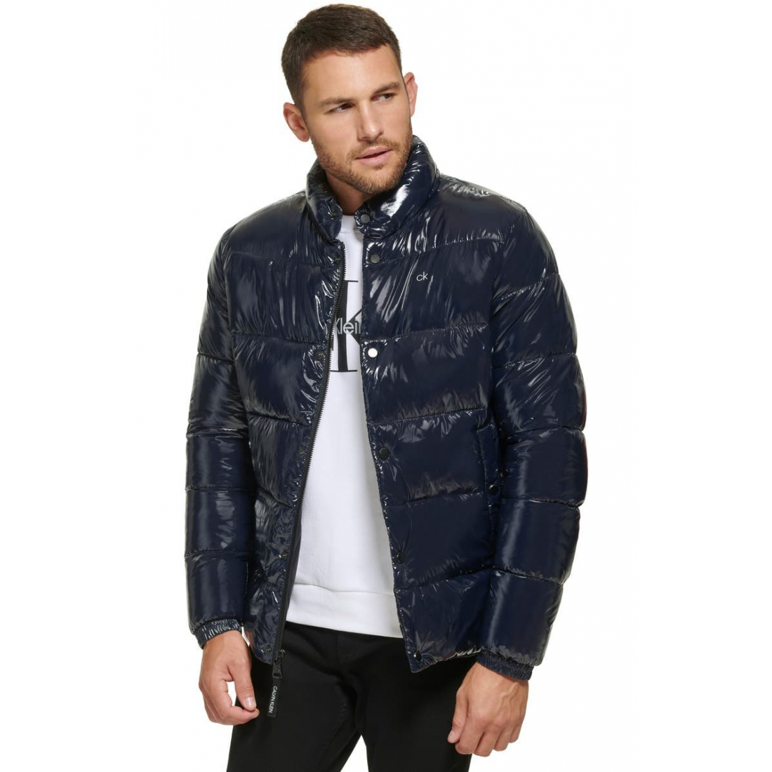 Men's 'Snap Front' Puffer Jacket