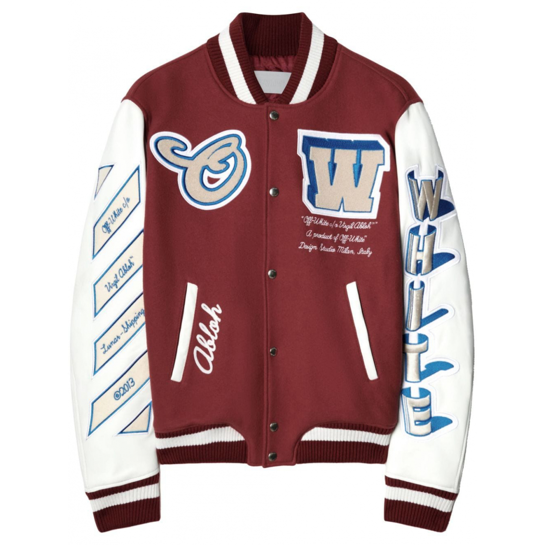 Blouson bomber 'Varsity Patch' pour Hommes