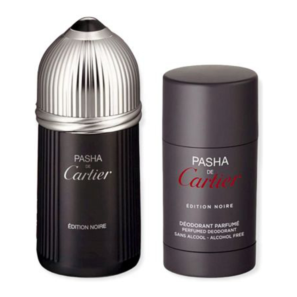 Coffret de parfum 'Pasha De Cartier Edition Noire' - 2 Pièces