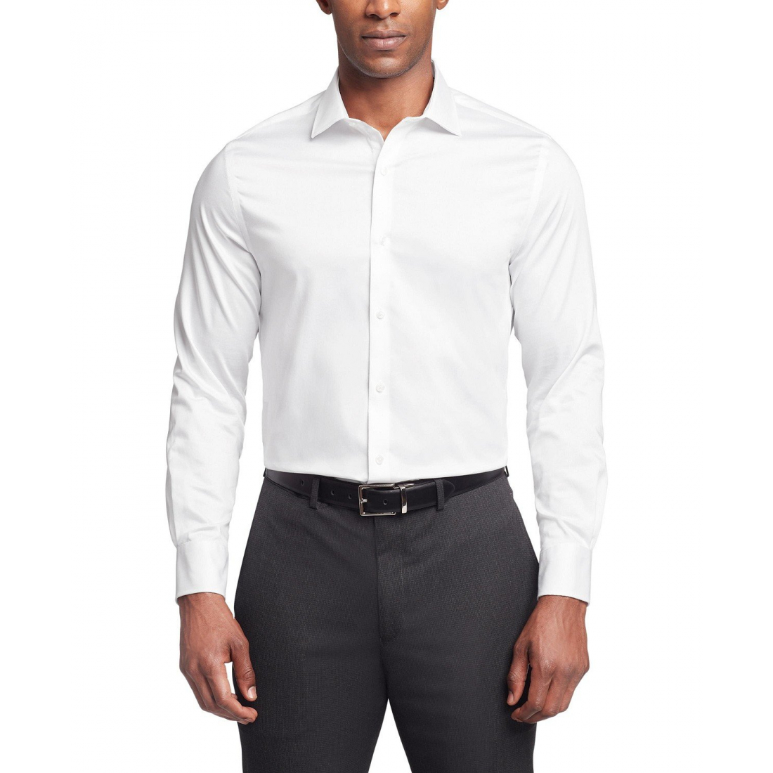 'Flex Regular Fit Wrinkle Free Stretch Twill Dress Shirt' für Herren