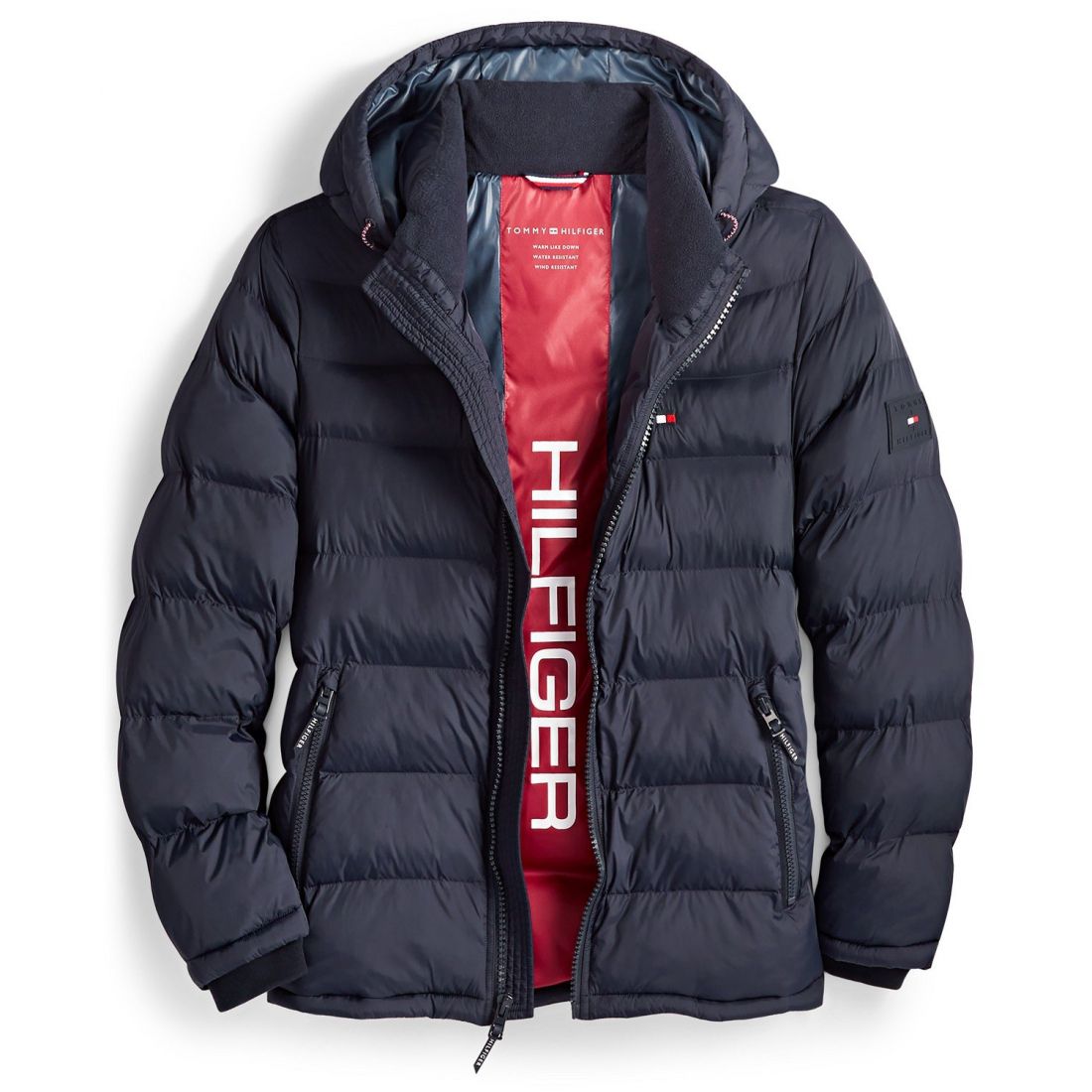 Quilted Puffer Jacket pour Hommes