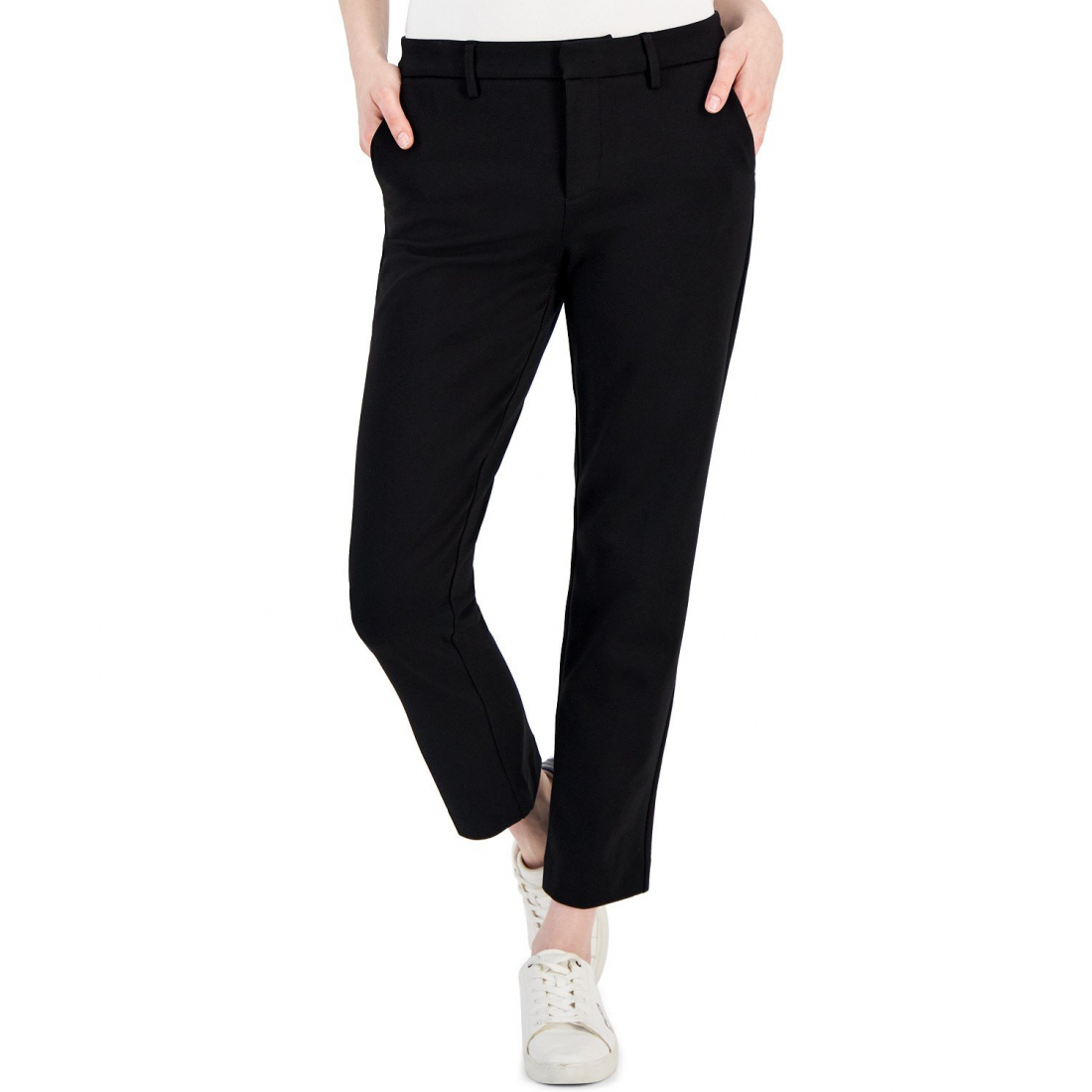 TH Flex Straight-Leg Ankle Ponte Pants pour Femmes