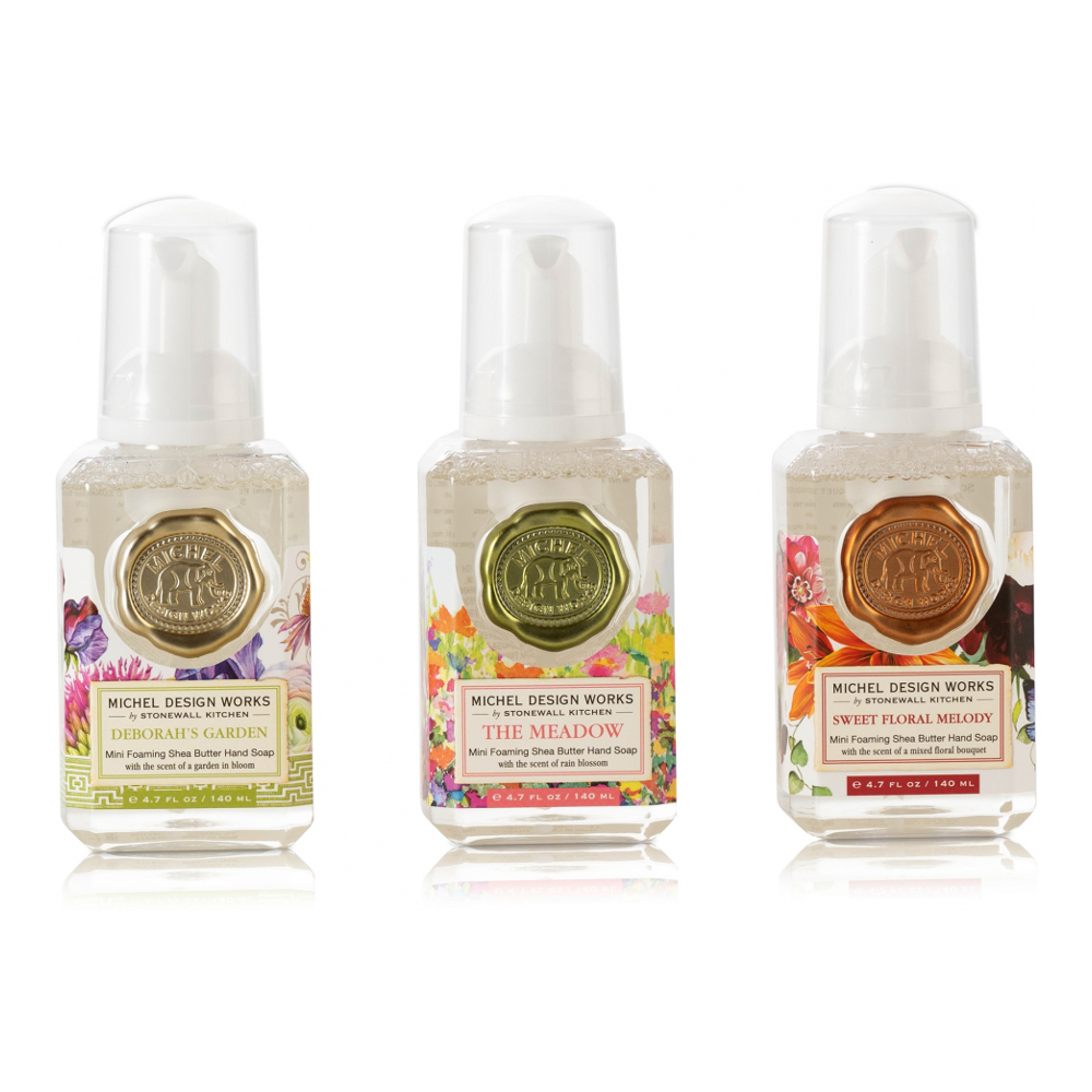 Savon moussant 'Deborah's Garden, The Meadow, Sweet Floral Melody' - 140 ml, 3 Pièces