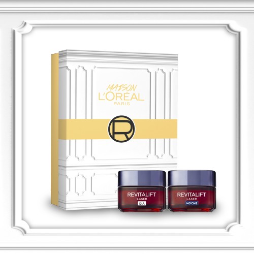 'Revitalift Laser Día + Noche' SkinCare Set - 2 Pieces