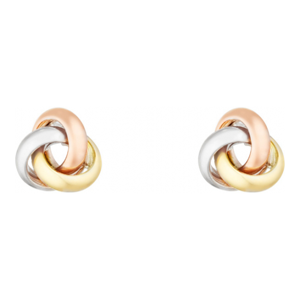 Women's 'Noeud Tricolore' Earrings