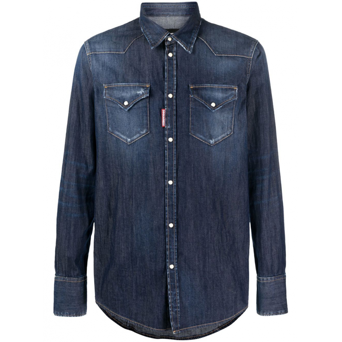 Men's 'Distressed' Denim Shirt