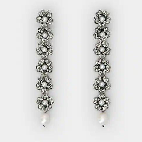 'Bouquet Pearl Multiflowers' Ohrringe für Damen