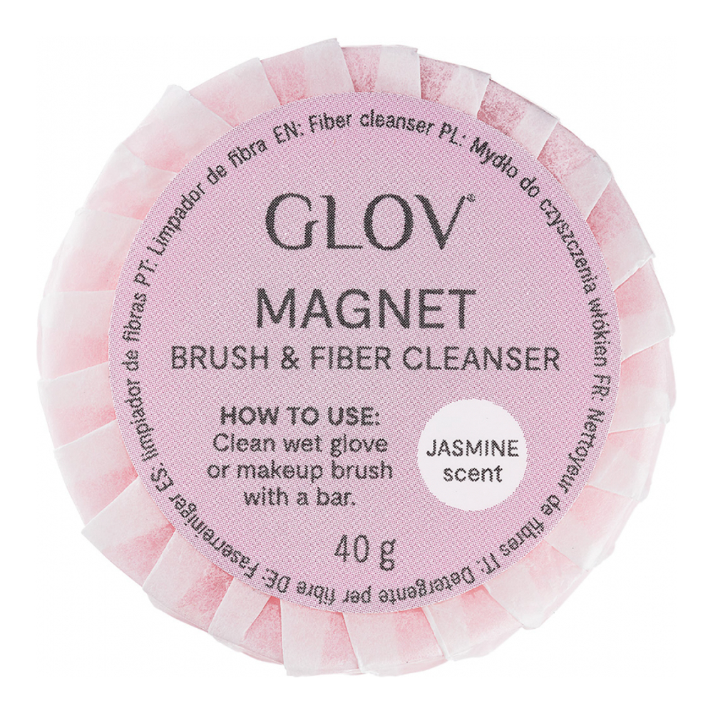 Magnet Brush & Fiber Cleanser | Bar Jasmine