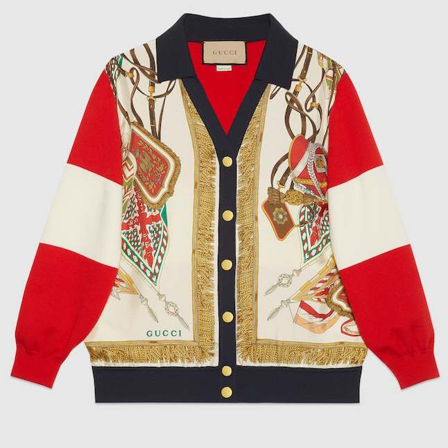 Women's 'Flags and Crest' Cardigan