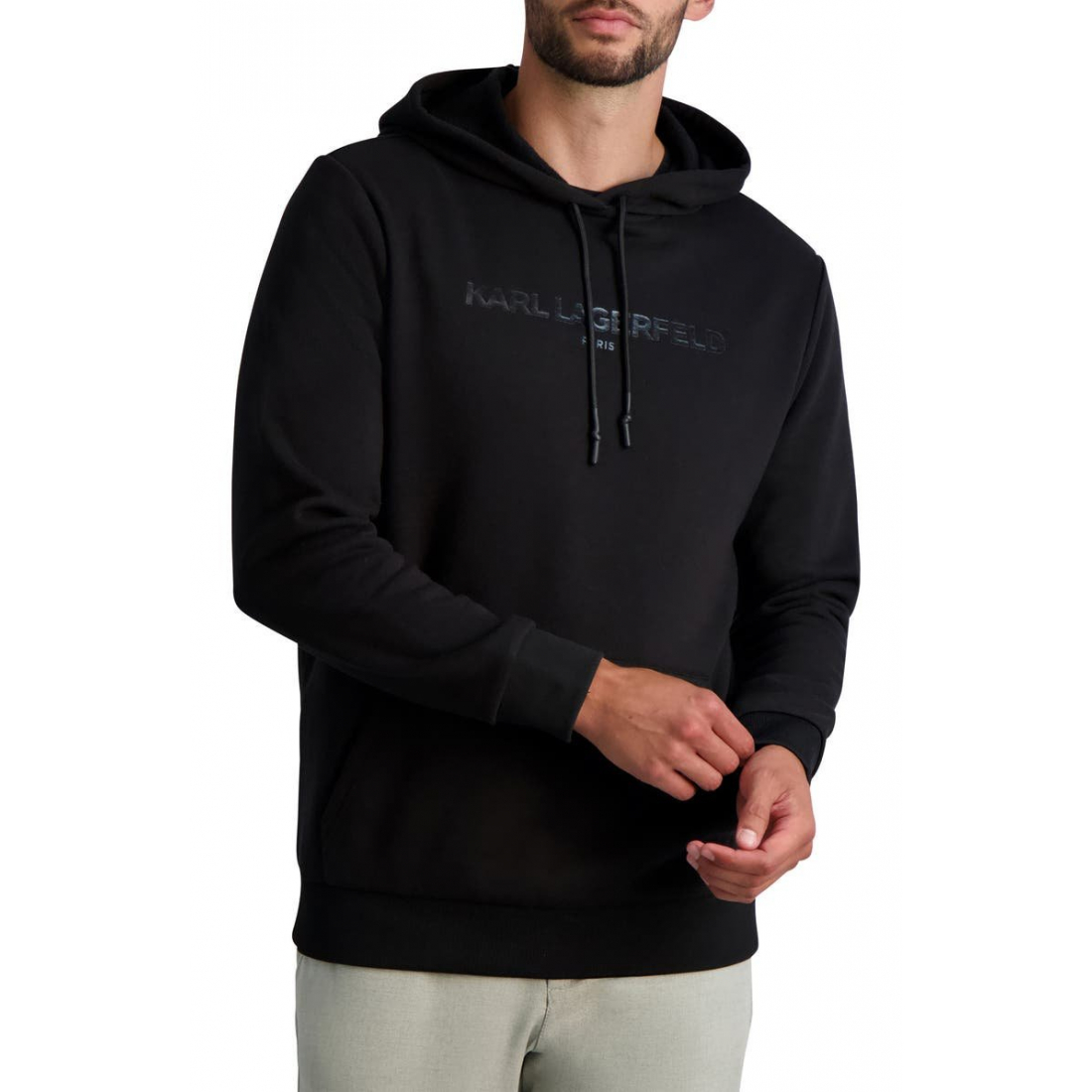 Sweatshirt à capuche  'Embossed Logo' pour Hommes