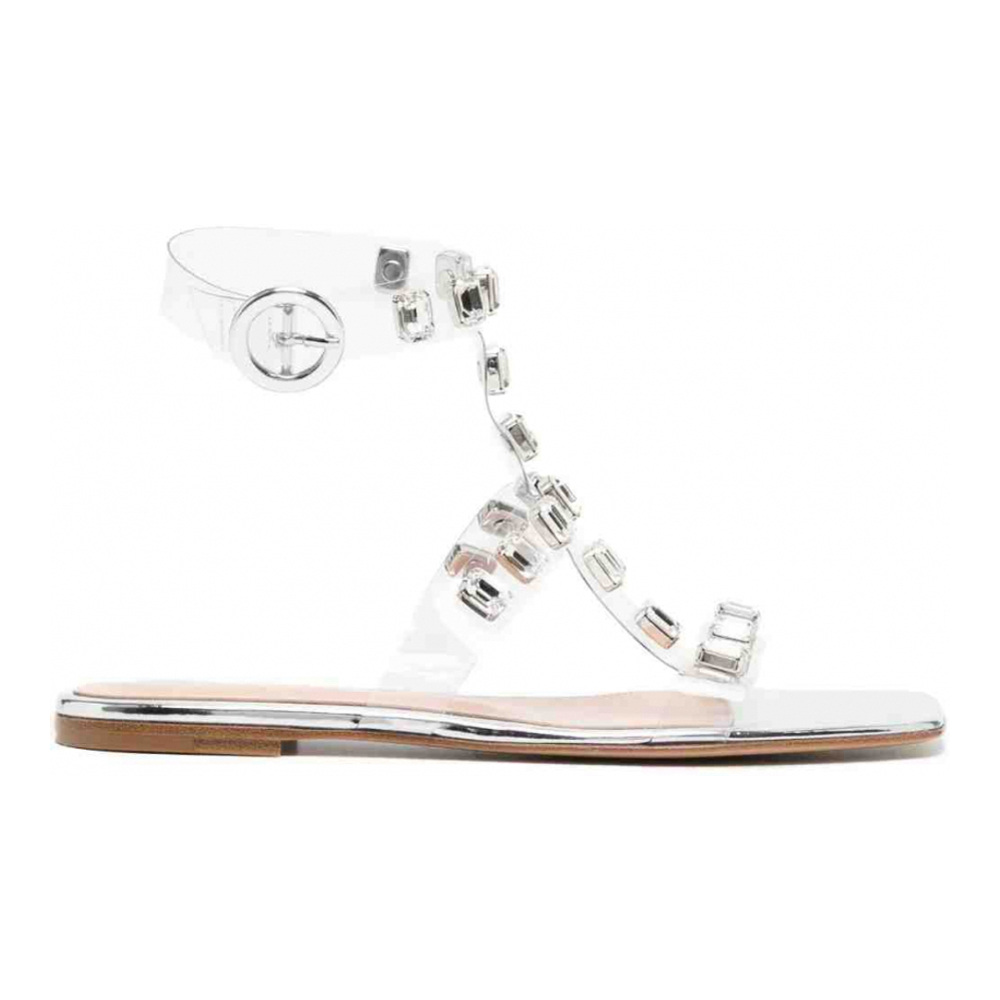 'Crystal Embellished' Riemchen Sandalen für Damen