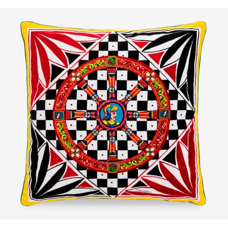 'Small Carretto' Pillow - 45 x 45 cm